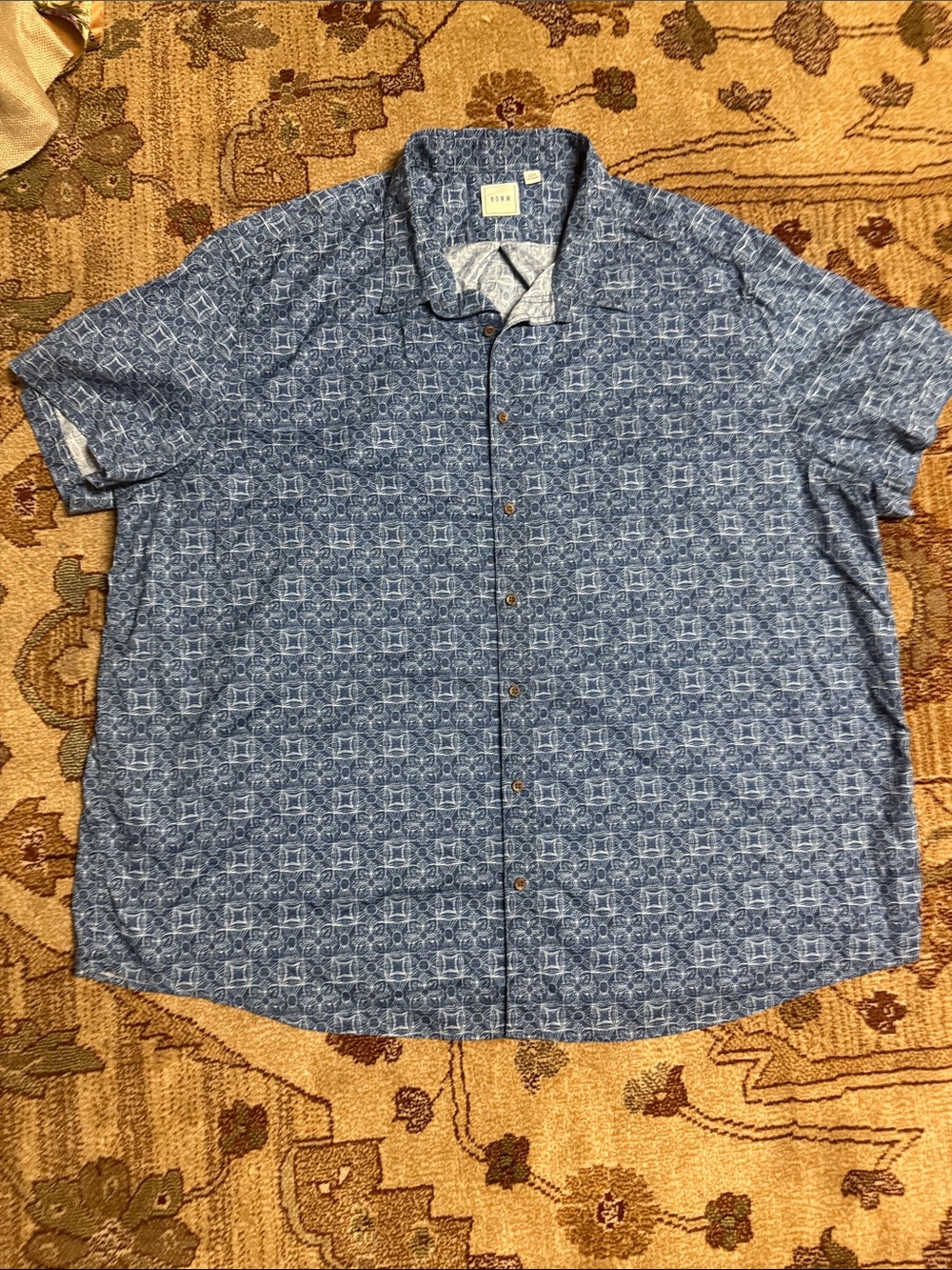 Rowm 4xb men’s button down shirt